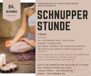 Einladung ErwachsenenYoga