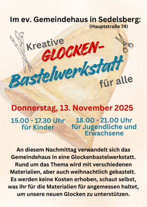 Glcokenbastelwerkstatt