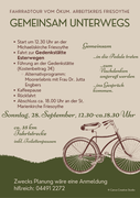 Plakat Radtour