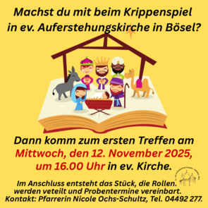Krippenspiel Bösel